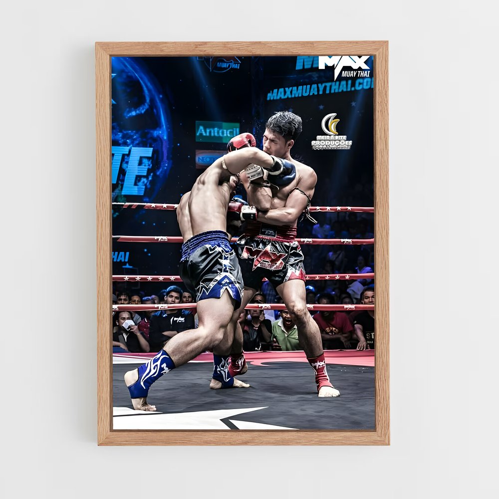 Poster Max muay – affiche Muay Thai (vue 4)